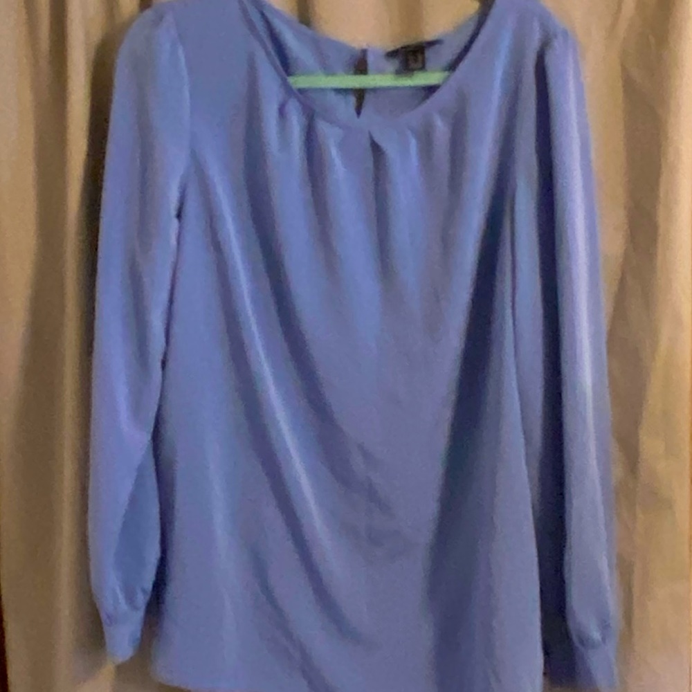 Elegant lavender land’s end blouse size 16